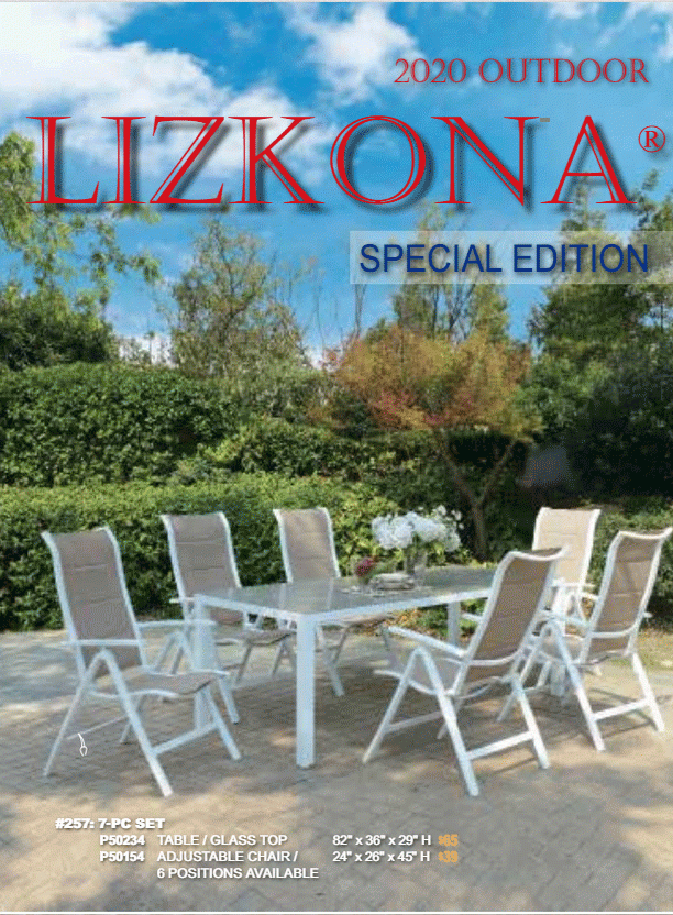 Poundex Associates Corporation - Lizkona Patio Furniture 2018 Poundex Associates Corporation - Lizkona Patio Furniture 2018